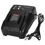 18V for Ridgid Battery Charger R86092 R86091 Replacement for Ridgid 18V NiCad/Lithium Ion Battery R840093, R840095, R840083, R840085, R840086, R840087, R840089, AC840085, AC840086