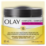 Olay Complete Daily Moisture Face Cream for Normal Skin Types with Vitamins E, Vitamin B3, Niacinamide and Vitamin C, 60 mL, Packaging may vary