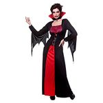 Womens Classic Vampire Halloween Fancy Dress Costume - Large (UK 18-20)