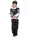 Dress Up America FBI Costume for Kids - Federal Agent Dress-Up for Boys - Perfect for Role-Play and Halloween