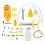 Hydraulic Bleed Kit, Cycling Bike Disc Brake Bleed Tool Mineral Oil Bleed Repair Kit