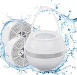Bath Filter for Tub Faucet Fitespot, Bath Water Filter 2 Filters Cartridges 10 Stages Filtration, Bath Filter Faucet 2,500 Gallons Removes Chlorine, Shower Filter for Healthier Skin Hair (White)