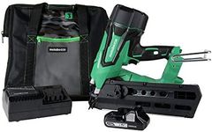 Metabo HPT Cordless Framing Nailer Kit, 18V, Brushless Motor, 2" Up To 3-1/2" Framing Nails, Compact 3.0 Ah Lithium Ion Battery, Lifetime Tool Warranty (NR1890DRS)