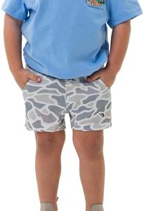 Burlebo Youth Athletic Short - White Camo