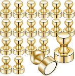 20 PCS Refrigerator Magnets, Gold M