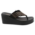 Medifeet Women's Techno Platforms (BLACK, numeric_7)