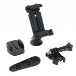 Action Mount® - Locking Smartphone Mount Accessory Setup. Tripod Adapters, Quick Clip, Screw Adapter, Spring Loaded Smartphone Holder, + Wrench. (Phone Mount Setup)