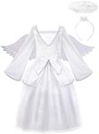 ReliBeauty Angel Costume for Kids W