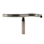 12-inch Special Shaped Bowl Lathe Tool Rest For Wood Woodworking Curved Tool 16 mm