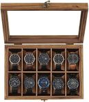 SONGMICS Watch Box with 10 Slots, W