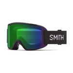 SMITH OPTICS SQUAD S Ski- Snowboardbrille BLACK - ChromaPOP Green Mirror Everday