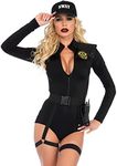 Leg Avenue Women's Costume, Black, 