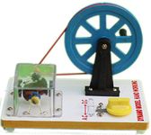 Labworld Dynamo ac dc generator working model for Demonstartion of the current generation and electric motor in physics lab experiments in school or classroom