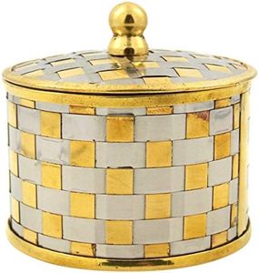 Needzo Brass Pyx Basket for Catholic Church Communion, 2 3/4 Inches