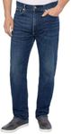 Calvin Klein Men's Slim Straight Jean (as1, Waist_Inseam, Numeric_40, Numeric_32, Secaucus HS)