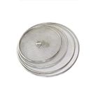 Faas Stainless Steel Vessel Net Cover Lid For Fruits Milk Food For Kitchen And Dining Table, Pack Of 4 (6,7, 8, 9 Inch), Multipurpose Strainer - Silver