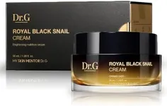 Dr. G Royal Black Snail Cream, 50ml - Korean Moisturizer, Snail Mucin Moisturizer, Korean Skin Care Moisturizer, Korean Face Moisturizer Korean, Moisturizer Face Cream Korean, Kbeauty, K Beauty