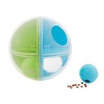 Outward Hound Nina Ottosson A-Maze Ball Dog Puzzle Interactive Treat Ball Dog Enrichment Dog Toy, Level 2 Intermediate, Green