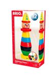 BRIO Stacking Clown Toddler Toys for Ages 12 Months Up (Kids 1 Year Old)