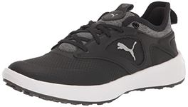 Puma Golf Women's Ignite Malibu WMNS Golf Shoe, Puma Black-puma Silver-puma Black, 9