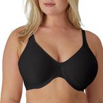 Bali Passion for Comfort Minimizer Underwire Bra, Black, 42DD