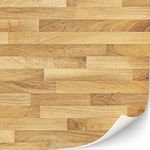 3 Sheets Self-Adhesive Flooring for Dollhouse 1:12 Scale (Oak Wood)