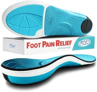 PCSsole Arch Support Inserts for Men & Women, Plantar Fasciitis Insoles for Flat Feet, Heel Pain, 220+ lbs Heavy Duty Comfort Cushion Orthotic Insoles for All Day Standing