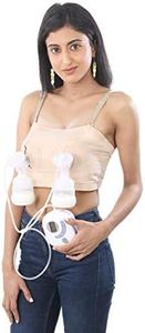 Diya Double/Single Electric Breast Pump useful to increase milk supply & help blocked ducts (purple color)