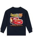 Disney Sweater | Cars Boys Sweater | Crewneck Sweatshirt | Lightning McQueen Clothes | Blue 7