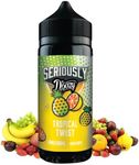Doozy Seriously Vape E Liquid Juice Disposable Vape Fruity Eliquid Juice Nice Vape Liquid 0MG 100ml Shortfill No Nicotine Free Vape Vape Pens Shisha Flavour (Tropical Twist)