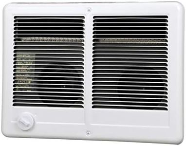 Cadet Com-Pak Twin Electric Wall Heater Complete Unit with Thermostat (Model: CSTC302TW, Part: 67526), 10236/7677 BTU, 240/208 Volt, 3000/2250 Watt, White