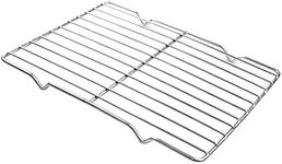 Turbokey Heavy Duty Baking Rack 6.3"X10" Stainless Steel Cooling Rack Oven Safe Fits Air Fryer/Stockpot/Instant Pot/Pressure Cooker, Rust Free Rectangle Canning Rack (6.3"X10",25.5X16cm)