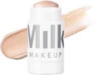 Milk Makeup Highlighter, Turnt (Golden Peach) - 0.21 oz - Dewy Cream Highlighter Stick - Blendable & Buildable - 1,000 Swipes in Every Stick - All Skin Types - Vegan, Talc Free & Cruelty Free