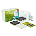 AccuQuilt GO! Me® Fabric Cutter Starter Set including 2 GO!® dies, a cutting mat and 5 patterns with easy instructions designed for all skill levels. Compatible with over 200 GO!® Dies!