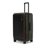 MOKOBARA The Access Trunk Expandable Luggage - Black, Unisex Polycarbonate 8 Wheel Trolly Hardsided Suitcase With Built In Tsa Lock Travel Suitcase (Crypto Sunray, 36.1 X 45.5 X 77 Cm, Spinner)