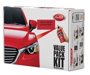 COM-PAINT Best Car Scratch Remover Kit - Spray Paint for Maruti DZIRE, RC Colour (Phoenix Red) - Made in India