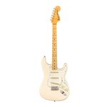 Fender JV Modified 60s Stratocaster Electric Guitar, with 2-Year Warranty, Olympic White, Maple Fingerboard