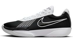 Nike Men's Air Zoom G.t. Cut Academy Basketball Shoes, Black White, 8 US Men