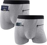 H&R 2 Packs Men's Boxer Briefs Secr