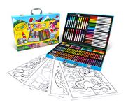 CRAYOLA Inspiration Art Case; 155 Art Supplies, Crayons, Gift for Boys and Girls, Ages 4, 5, 6, and Up, Arts and Crafts, Coloured Pencils, Supertips Washable Markers, Paper