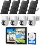 CAMCAMP Solar Security Cameras Wire