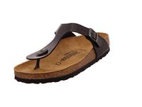 Birkenstock Women's Open-Back Sandal, Black Patent, 6