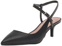 Vince Camuto Women's Riccou Kitten Heel Pump, Black, 8.5