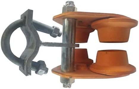 NMI Fence - Trolley Roller Fits 6″ for Chain Link Gates - Orange - CL-6035