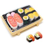 AGRIMONY Funny Sushi Socks Box-Funny Japanese Gifts for Men Women Teen Boys-Fun Novelty Crazy Funky Food Cool Crazy Socks-Easter Fathers Day Birthday Dad Mom Gifts Christmas Stocking-3 Pairs