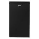 Igenix IGUCB048B Freestanding Under Counter Fridge With Chill Box, 81 Litre Capacity With 10 Litre Chill Box, 2 Adjustable Glass shelves, reversible Door, Black