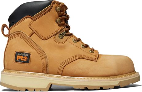 Timberland PRO Men’s Pit Boss 6" Steel Toe Work Boots, Wheat, Size 11 UK