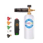 DUSICHIN SFL-001 Pressure Washer Jet Wash 1/4" Quick Release Adjustable Snow Foam Lance, Foam Cannon