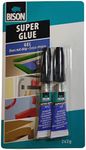 Bison Instant Glue Gel Ultra Fast 2 x 2 g