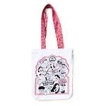 Scribbles Inc Reusable Canvas Tote Bag for Women Shopping Bag/Grocery Bag/Multipurpose Eco Friendly Shoulder Bags With Front & Back Illustrations Great Gifts for Rakhi, Diwali, Friendship Day, Birthday Gift - Made in Bharat